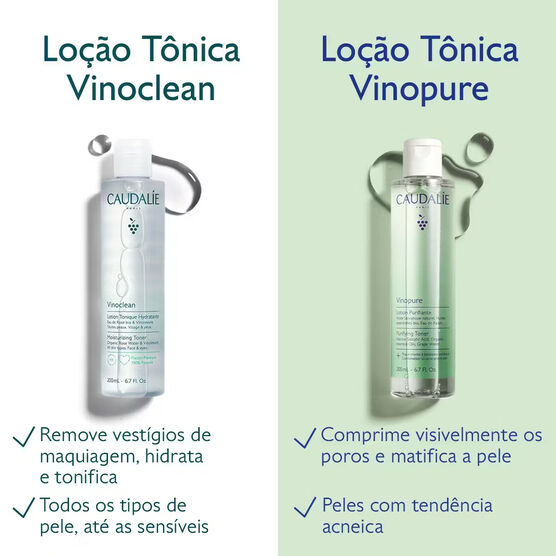 Loção Tônica Purificante Caudalie Vinopure